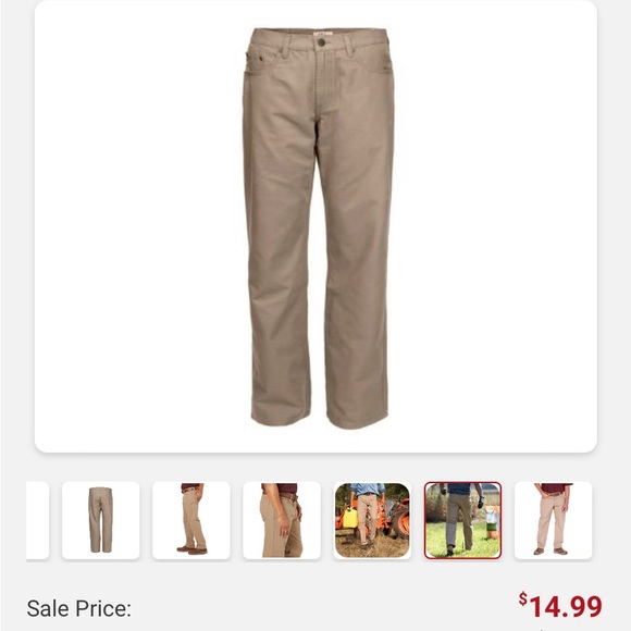 Blue Mountain Pants New Blue Mountain 5 Pocket Beige Pants Regular